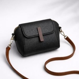 Mini Crossbody Bag – Black